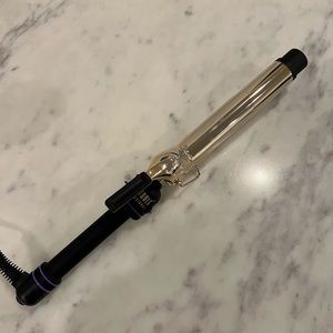 Professional 24K Gold 1-1/4" Extra Long Curling Iron